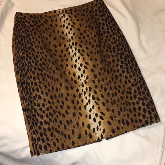 Michael Kors Dresses & Skirts - MK cheetah print pencil skirt EUC Kors